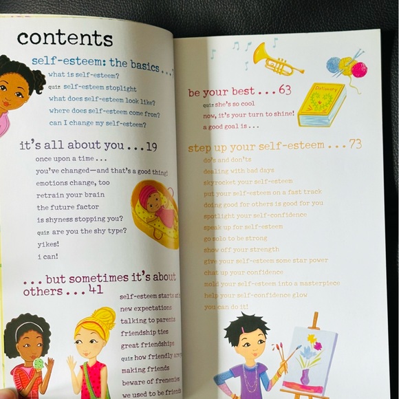 American Girl A Smart Girl’s Guide to Liking Herself Paperback Book - Picture 4 of 7